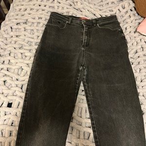 Black/faded black jeans